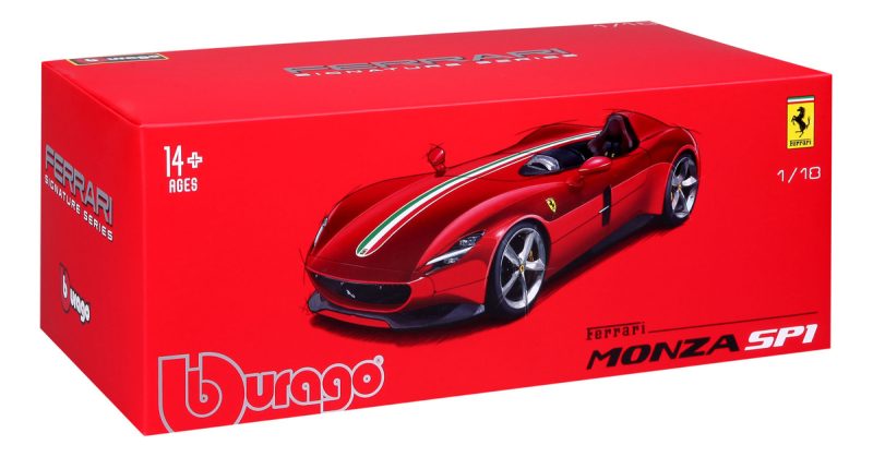 Burago Signature Series Ferrari Monza Sp1 A Escala 1:18_7