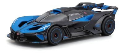 Bburago Race+ Bugatti Bolide Color Azul/negro A Escala 1:43_0