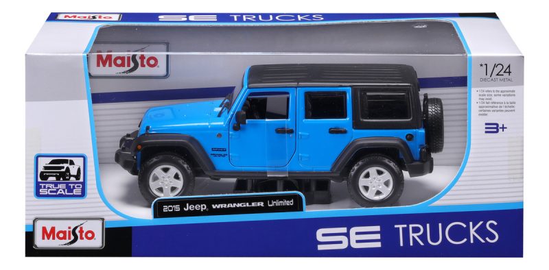 Maisto Se Trucks 2015 Jeep Wrangler Unlimited A Escala 1:24_9