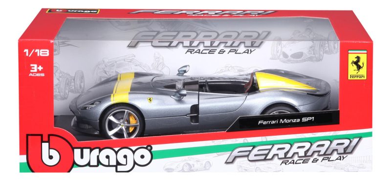 Burago Race&play Ferrari Monza Sp1 A Escala 1:18_8