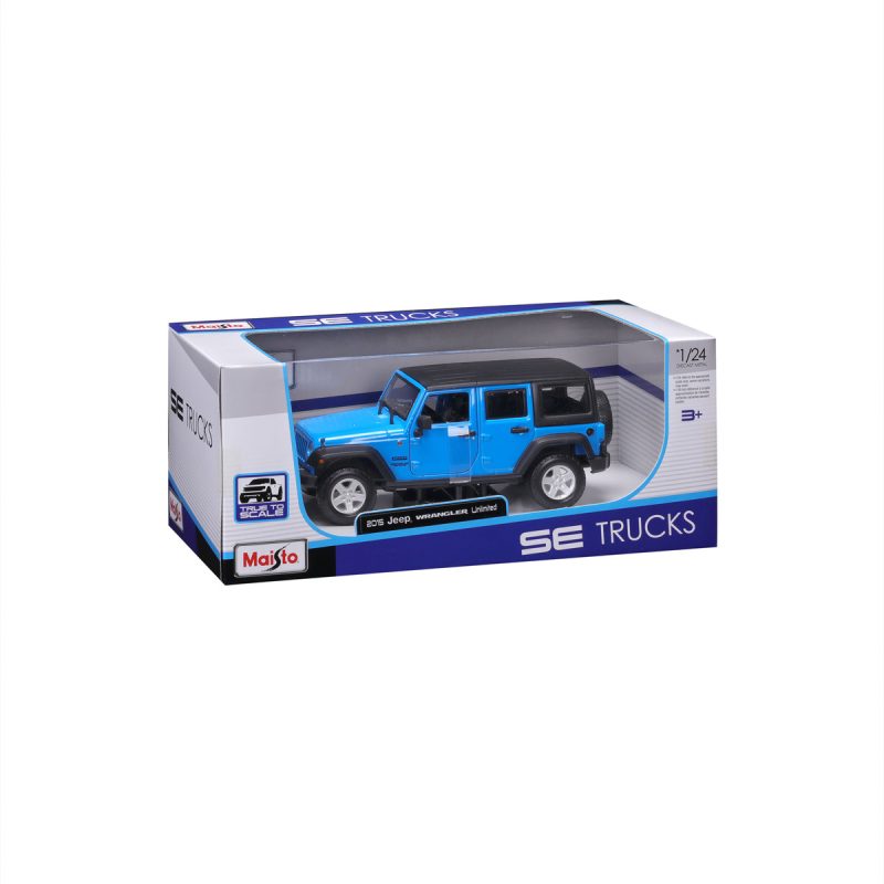 Maisto Se Trucks 2015 Jeep Wrangler Unlimited A Escala 1:24_8