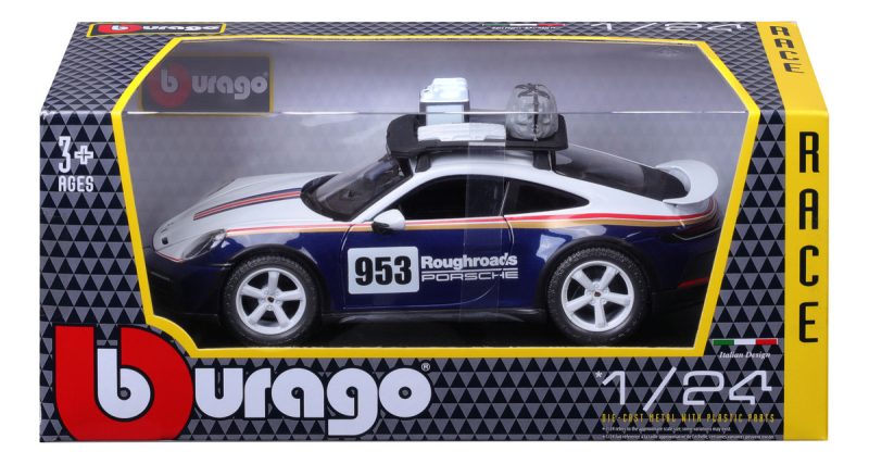 Bburago Race Porsche 911 Dakar A Escala 1:24_5