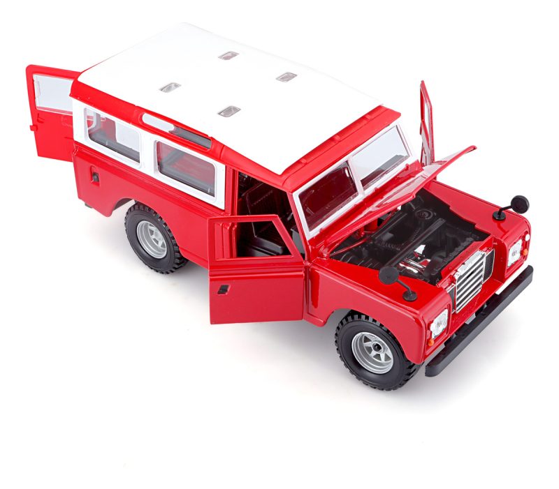 Burago Camioneta Land Rover Series Ii A Escala 1:25_2