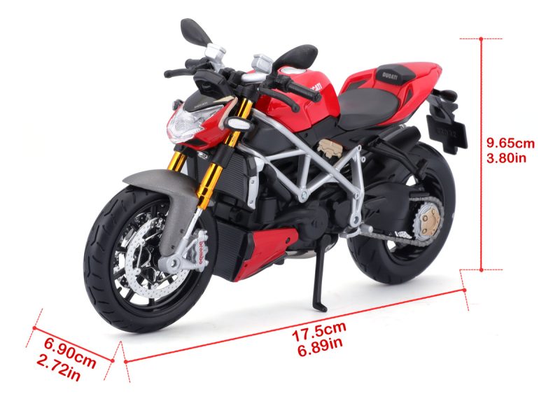 Maisto Motocicleta Ducati Streetfighter A Escala 1:12_5