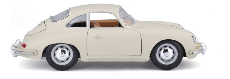 Burago Porsche 356b Coupé 1961 Ivory A Escala 1:24_2