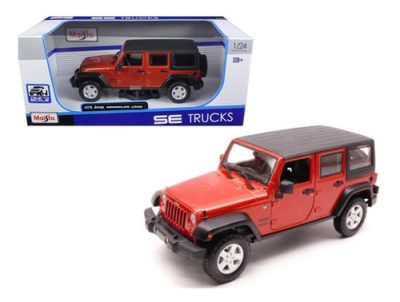 Maisto Auto 2015 Jeep Wrangler Unlimited Sport A Escala 1:24_0