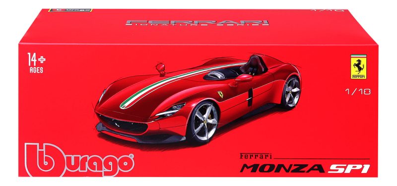 Burago Signature Series Ferrari Monza Sp1 A Escala 1:18_8