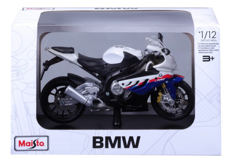 Maisto Motocicleta Bmw S 1000 Rr W/std. A Escala 1:12_6