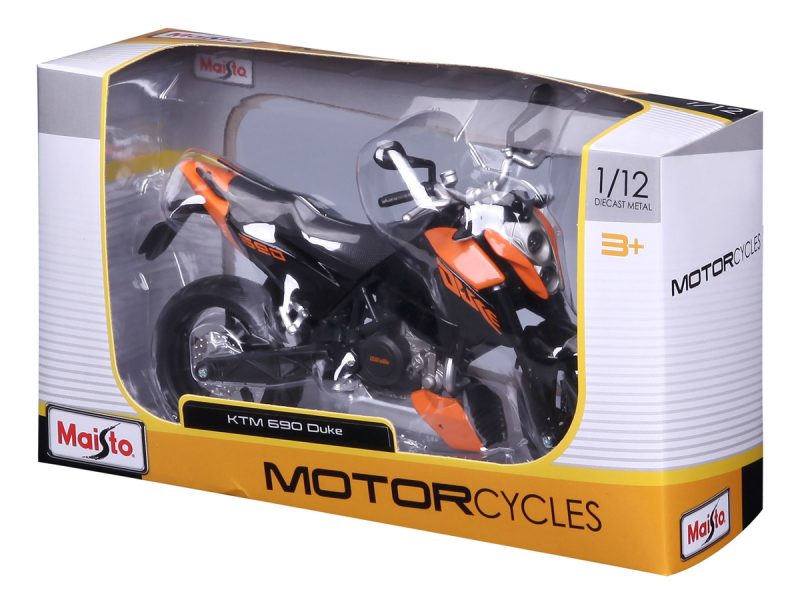 Maisto Motocicleta Mc Ktm 690 Duke A Escala 1:12_7