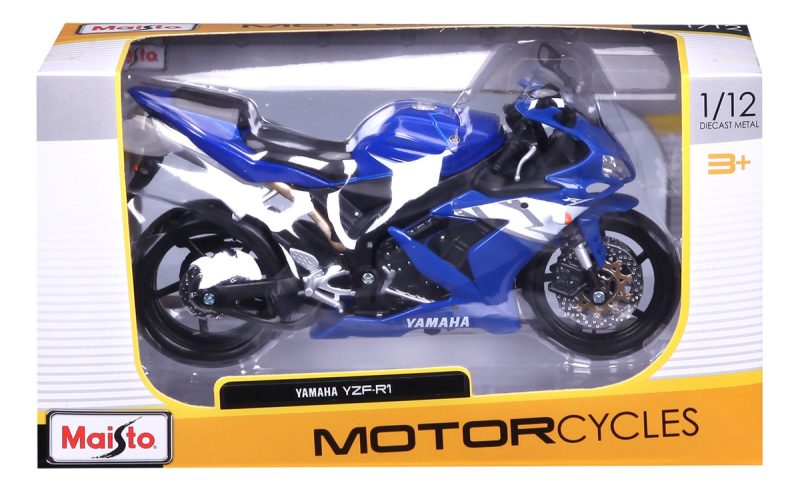 Maisto Motocicleta Mc Yamaha Yzf-r1 2021 A Escala 1:12_8