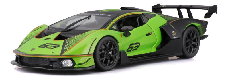 Bburago Lamborghini Essenza Scv12 Color Verde A Escala 1:24_0