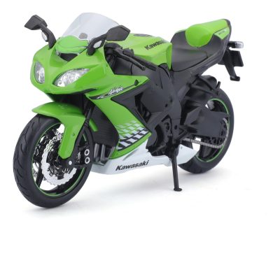 Maisto Motocicleta Mc Kawasaki Ninja Zx 10r A Escala 1:12_0