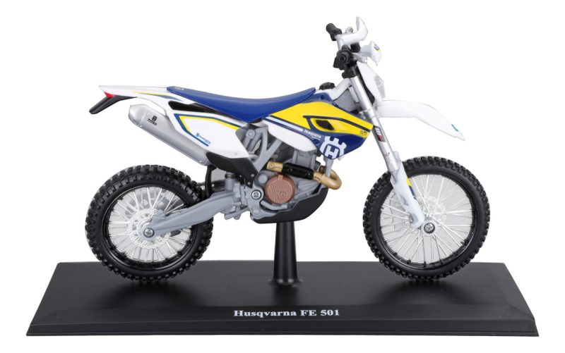 Maisto Husqvarna Fe 501 W/std. A Escala 1:12 Coleccionable_5