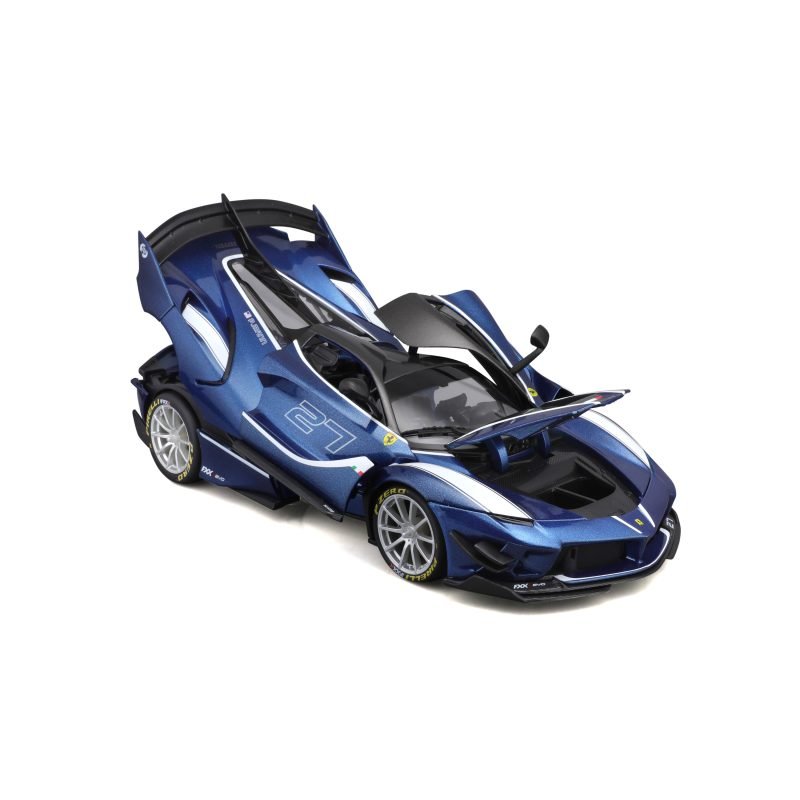 Auto Burago Ferrari Fxx-k Evoluzione a Escala 1:18 color azul - Image 2