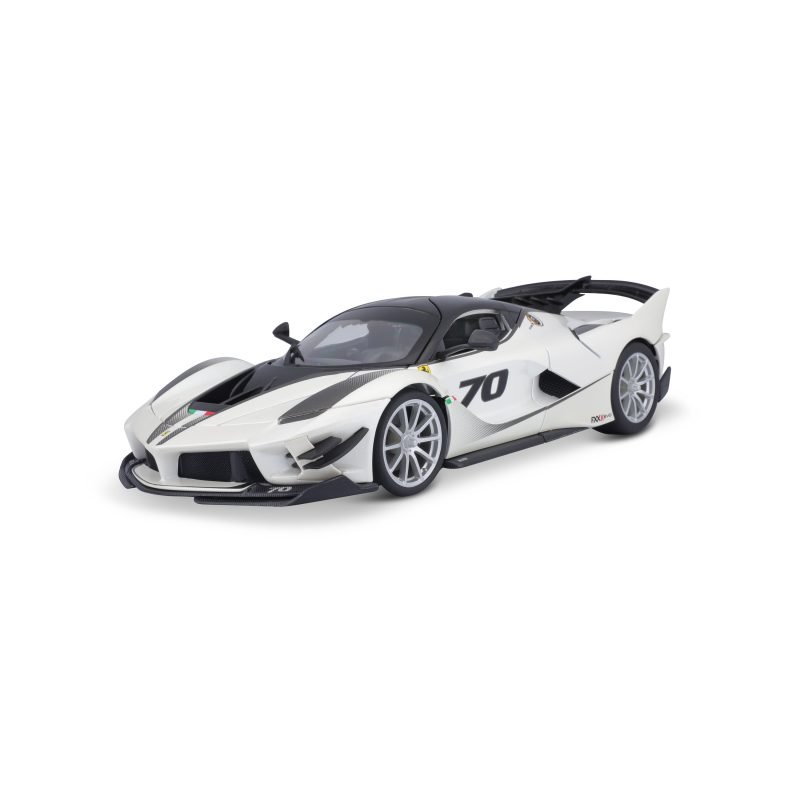 Auto Ferrari Fxx-k Evoluzione a Escala 1:18 color blanco