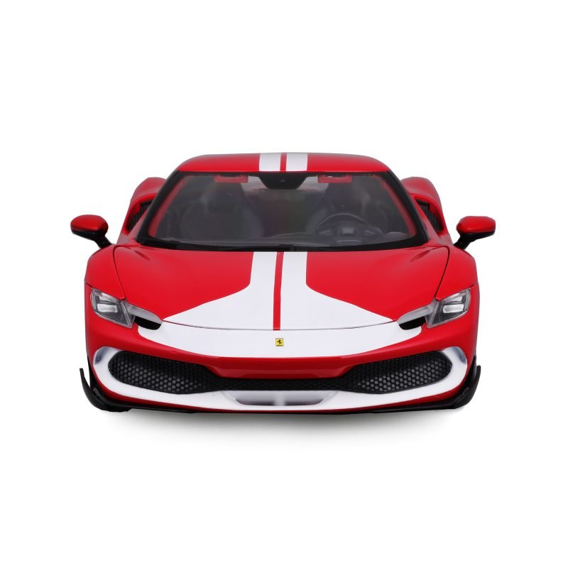 Auto Race Ferrari 296 Gtb Assetto Fiorano a Escala 1:18 color rojo - Image 4