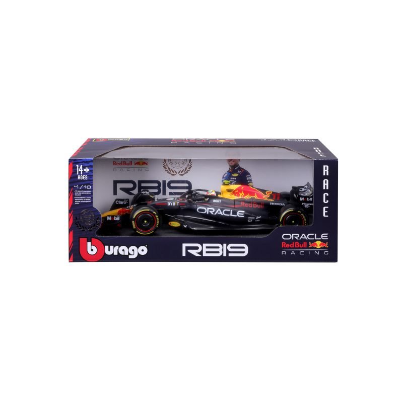 Auto Bburago F1 Race Oracle Red Bull Racing RB19 2023 a Escala 1:18 - Sergio Pérez #11 - Image 5