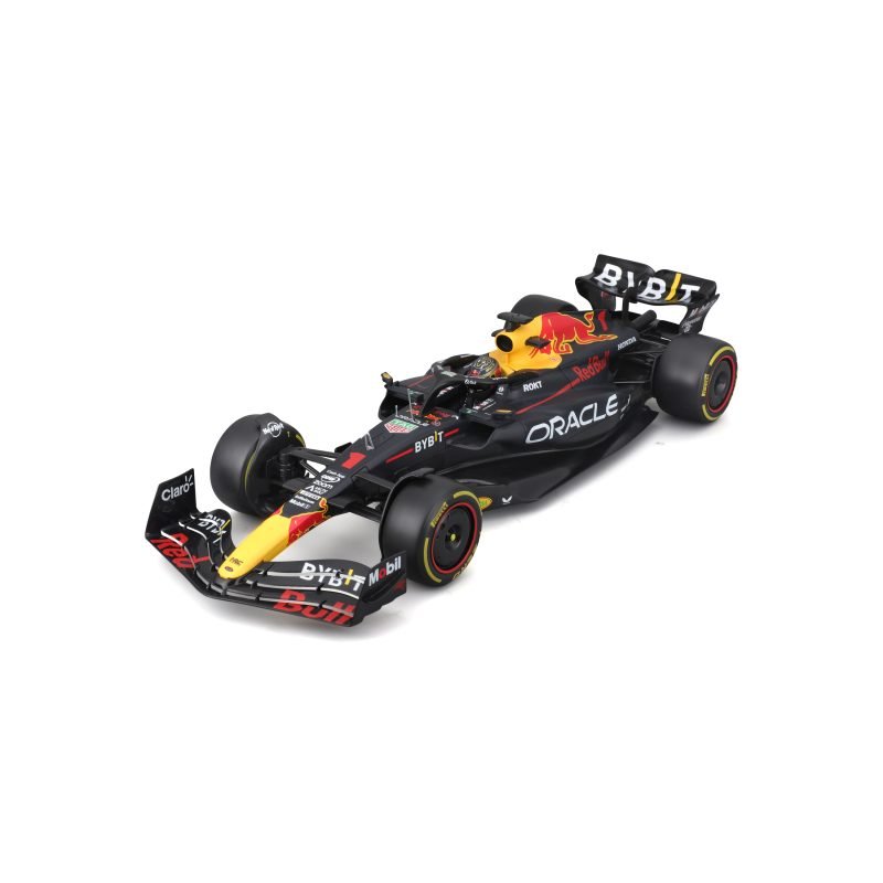 Auto Bburago F1 Race Oracle Red Bull Racing RB19 2023 a Escala 1:18 - Max Verstappen #1