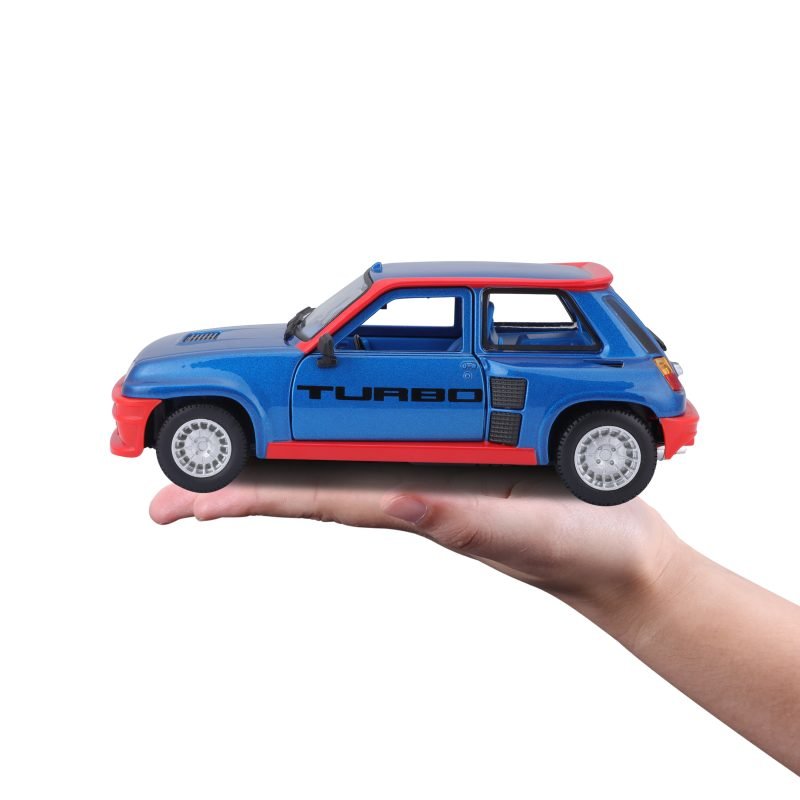 Auto Renault 5 Turbo (1982) a Escala 1:24 color azul - Image 5
