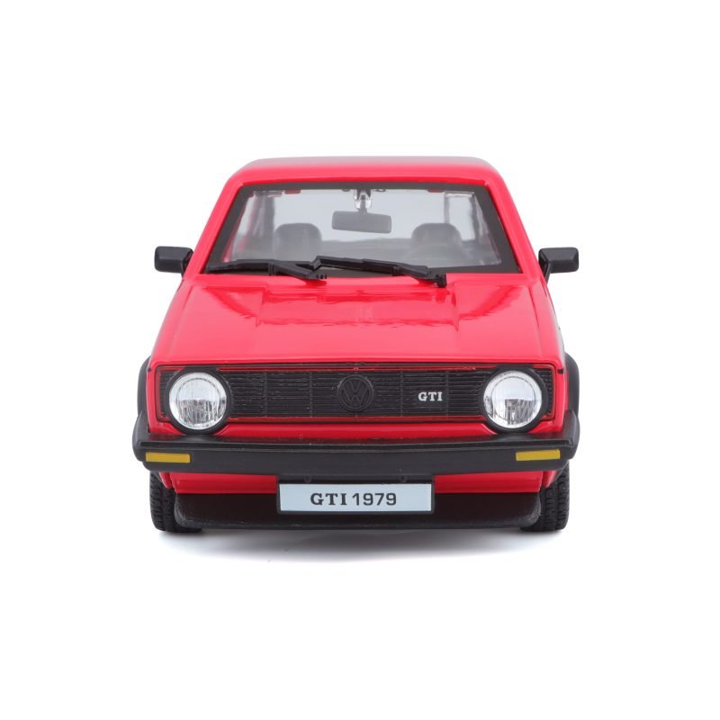 Auto Volkswagen Golf Mk1 Gti 1979 a Escala 1:24 color rojo - Image 3