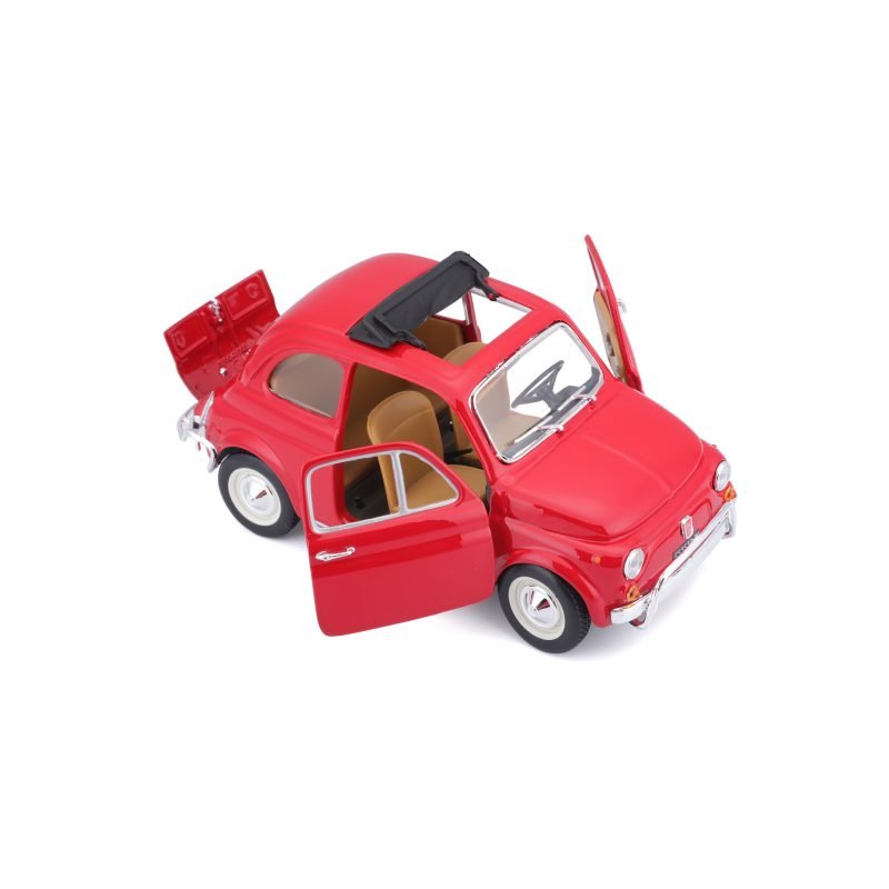 Auto Fiat 500l (1968) a Escala 1:21 color rojo - Image 2