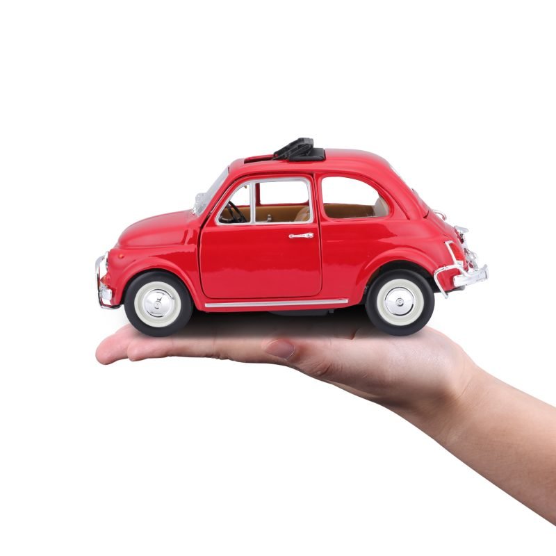 Auto Fiat 500l (1968) a Escala 1:21 color rojo - Image 4