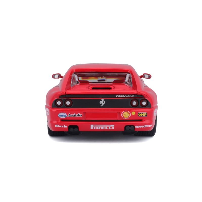 Auto Ferrari F355 Challenge a Escala 1:24 color rojo - Image 6