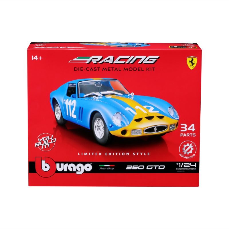 Auto Racing Kit 250 Berlinetta Gto a Escala 1:24 color azul - Image 5