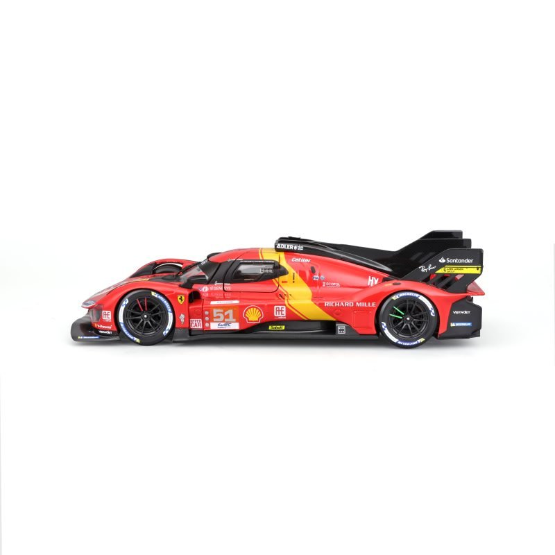 Auto Racing Kit Ferrari 499p Le Mans 2023 a Escala 1:24 color rojo - Image 2