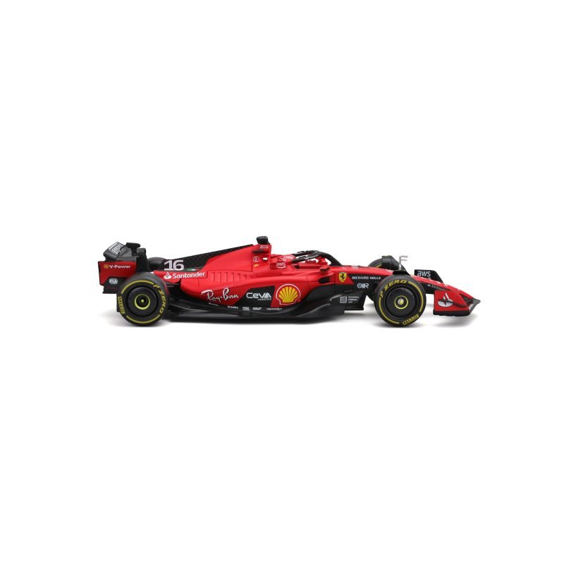 Auto Bburago F1 Ferrari SF-23 2023 a Escala 1:24 - Leclerc #16 - Image 4