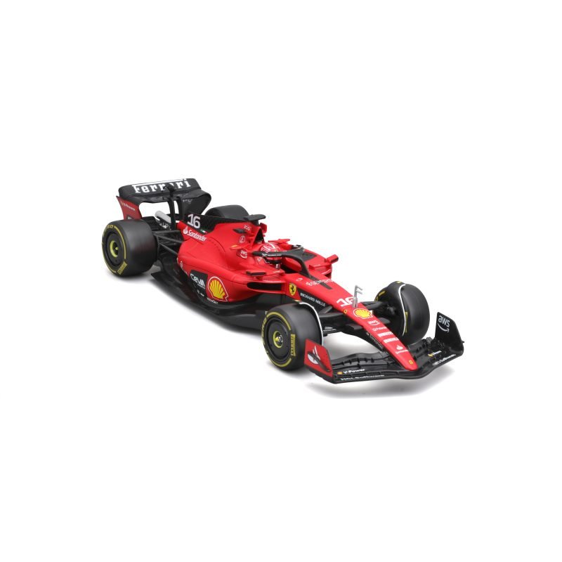Auto Bburago F1 Ferrari SF-23 2023 a Escala 1:24 - Leclerc #16 - Image 3