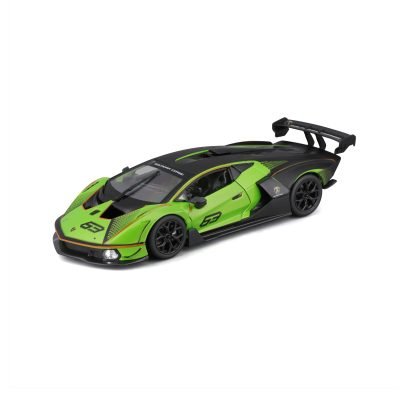 Lamborghini Essenza Scv12 a Escala 1:24 color verde/negro