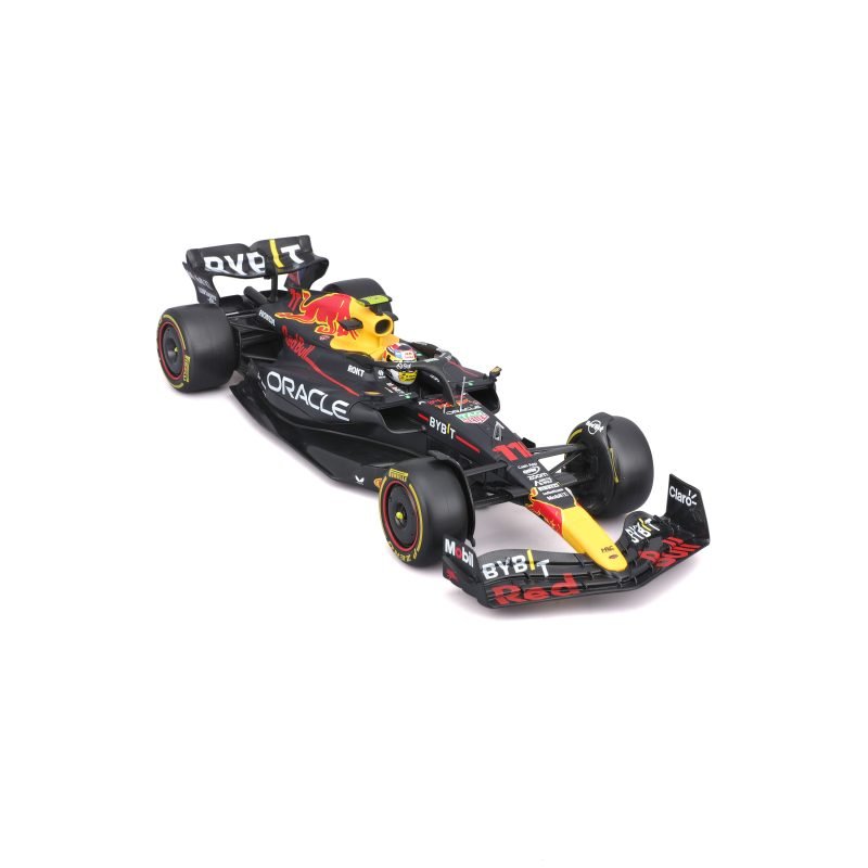 Auto Bburago F1 Redbull Rb19 2023 a Escala 1:24 con stand - #11 Checo Pérez - Image 2