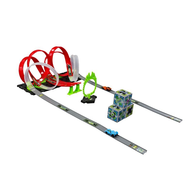Pista Double Vortex Bburago "Go Gears Extreme" color rojo - Image 4