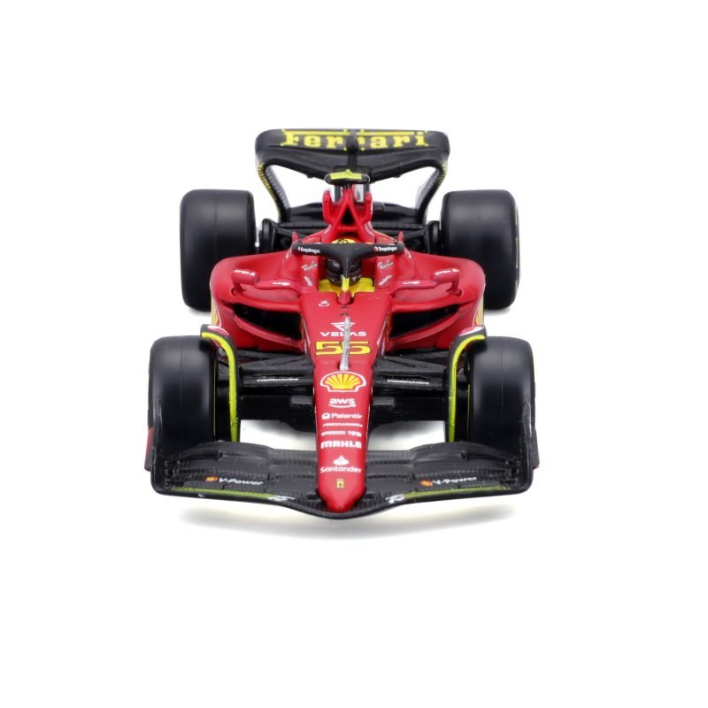 Auto Bburago F1 75 Aniversario Giallo Modena 2022 a Escala 1:43 - #55 Carlos Sainz - Image 3