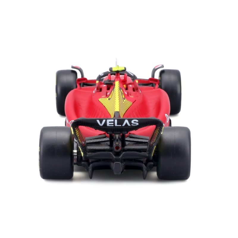 Auto Bburago F1 75 Aniversario Giallo Modena 2022 a Escala 1:43 - #55 Carlos Sainz - Image 4