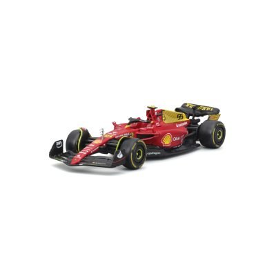 Auto Bburago Ferrari F1-75 Monza 2022 a Escala 1:43 - #55 Carlos Sainz