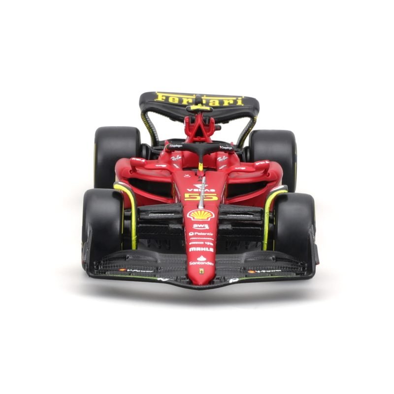 Auto Bburago Ferrari F1-75 Monza 2022 a Escala 1:43 - #55 Carlos Sainz - Image 4