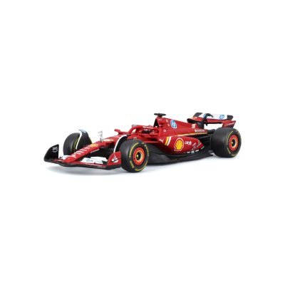 Auto SFR Ferrari SF-24 (2024) F1 con casco a Escala 1:43 - Leclerc #16