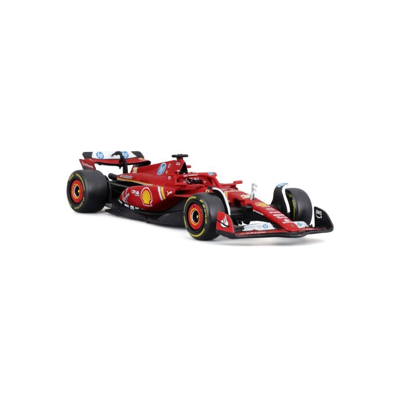 Auto SFR Ferrari SF-24 (2024) F1 con casco a Escala 1:43 - Leclerc #16 - Image 2
