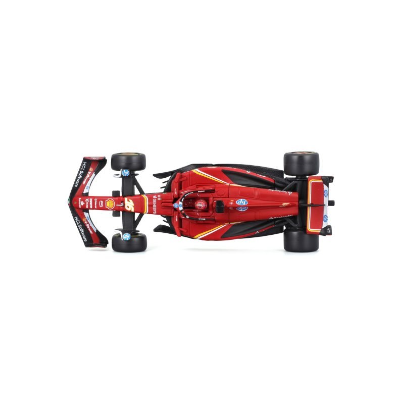 Auto SFR Ferrari SF-24 (2024) F1 con casco a Escala 1:43 - Leclerc #16 - Image 3
