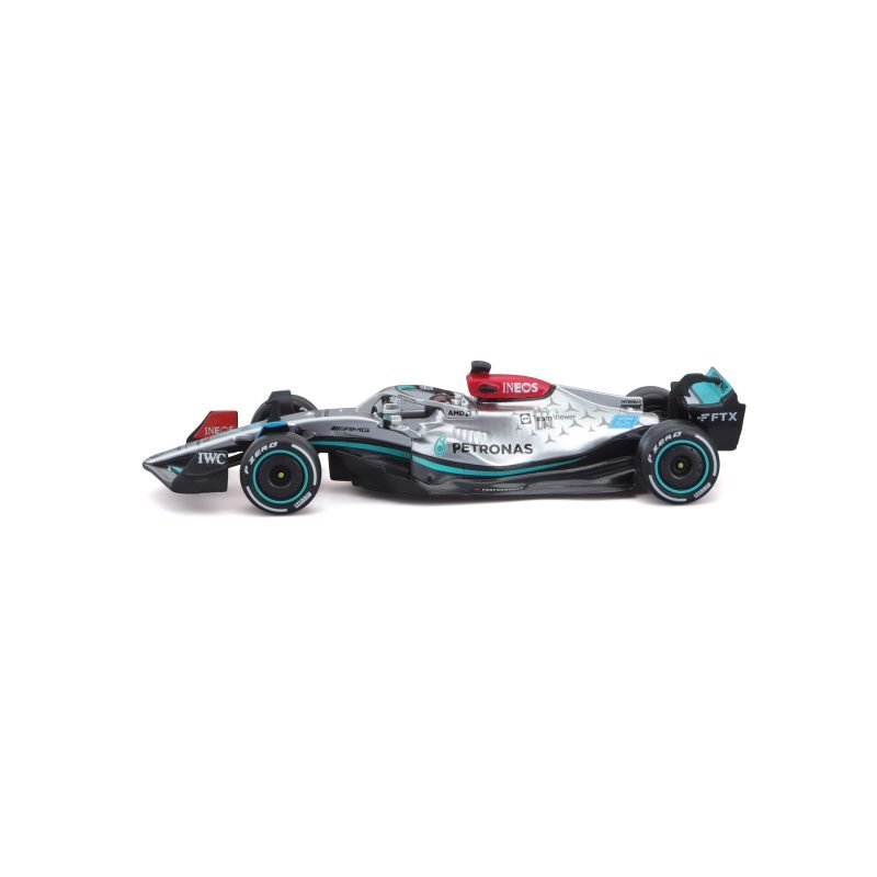 Auto Bburago F1 W13 Mercedes Amg a Escala 1:43 - #63 Russell - Image 3