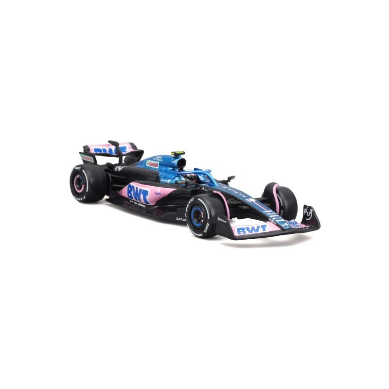 Auto Bburago F1 Race BWT Alpine F1 Team A523 2023 con Conductor a Escala 1:43 - Gasly #10 - Image 2
