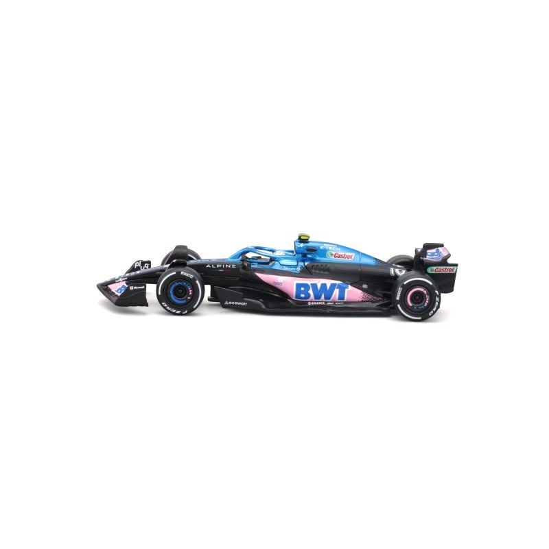 Auto Bburago F1 Race BWT Alpine F1 Team A523 2023 con Conductor a Escala 1:43 - Gasly #10 - Image 3