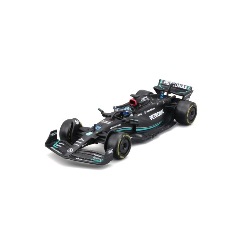 Auto Bburago F1 Mercedes Amg W14 2023 a Escala 1:43 – Russell #63