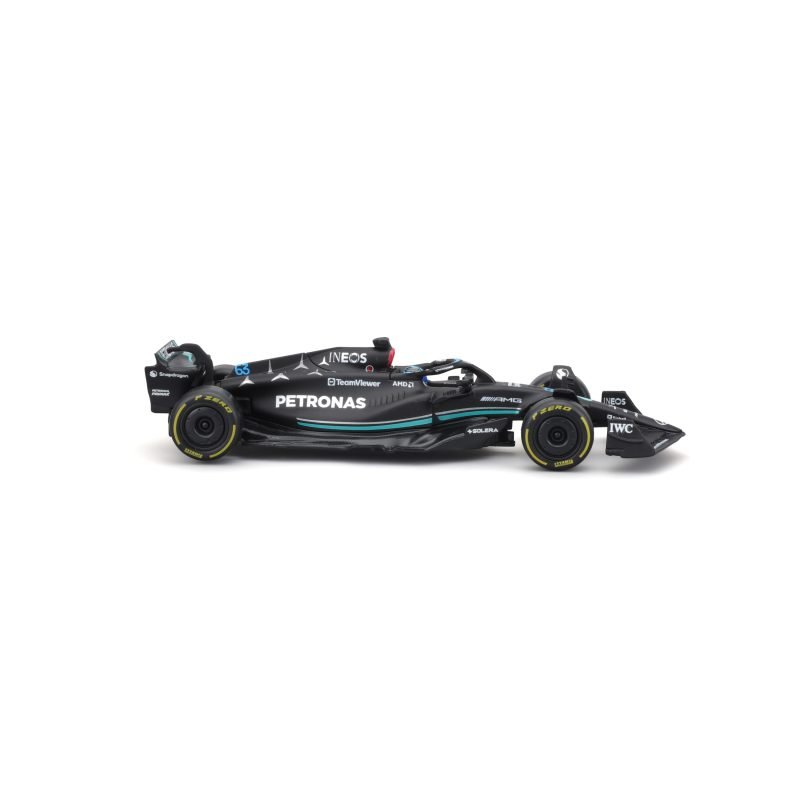 Auto Bburago F1 Mercedes Amg W14 2023 a Escala 1:43 – Russell #63 - Image 3