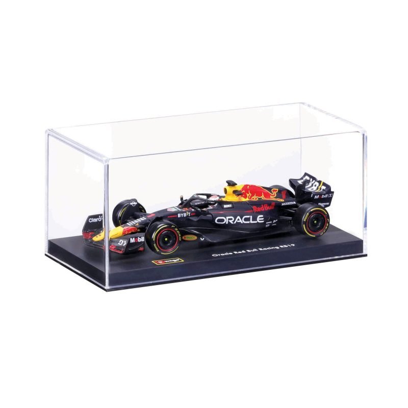 Auto Bburago F1 Race Oracle Red Bull Racing RB19 2023 a Escala1:43 con Conductor - #1 Verstappen - Image 4