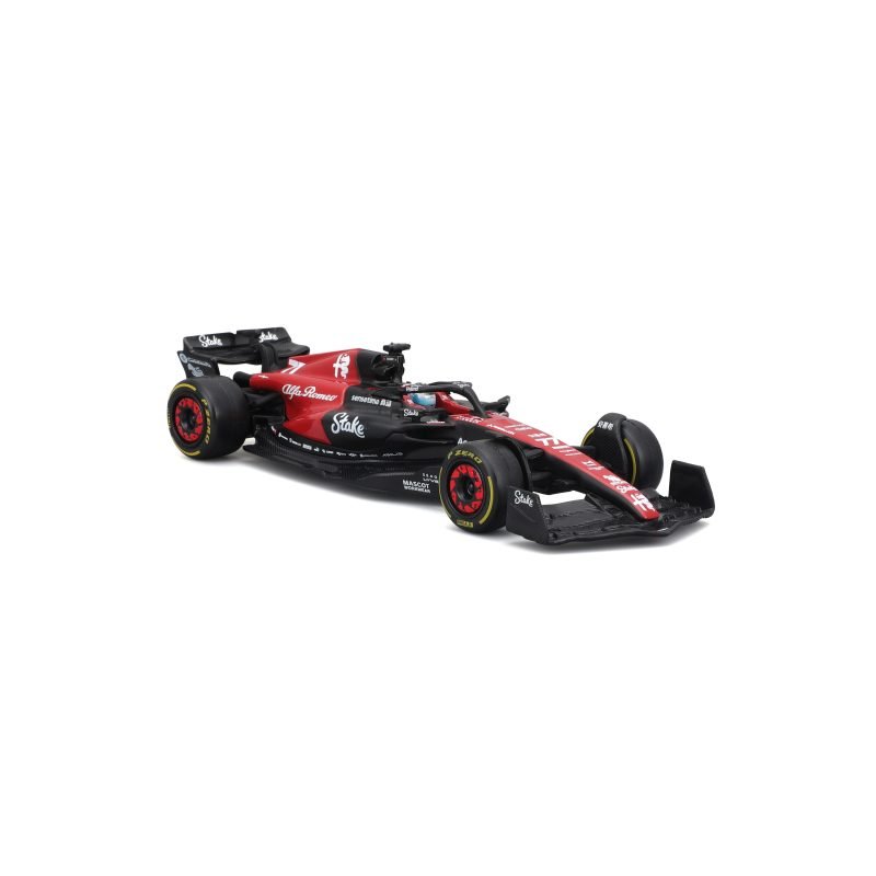 Auto Bburago F1 Alfa Romeo 2023 Estuche BOTTAS a Escala 1:43 - #77 - Image 2