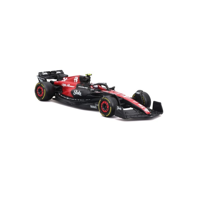Auto Bburago F1 Alfa Romeo 2023 Estuche BOTTAS a Escala 1:43 – #24 - Image 2