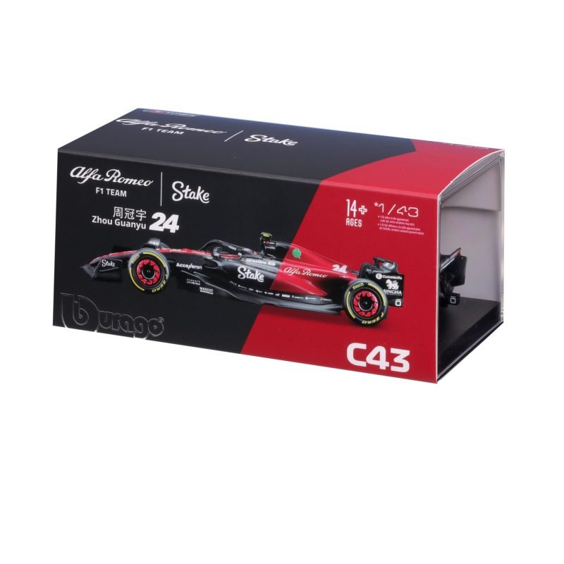 Auto Bburago F1 Alfa Romeo 2023 Estuche BOTTAS a Escala 1:43 – #24 - Image 5
